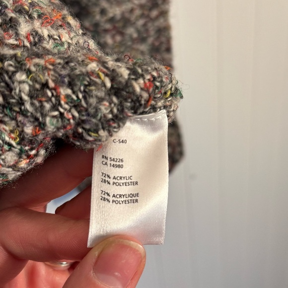 Royal Robbins Women’s Full Zip Knit Multi-Colored Specks Cardigan Sweater Size L - Picture 7 of 10